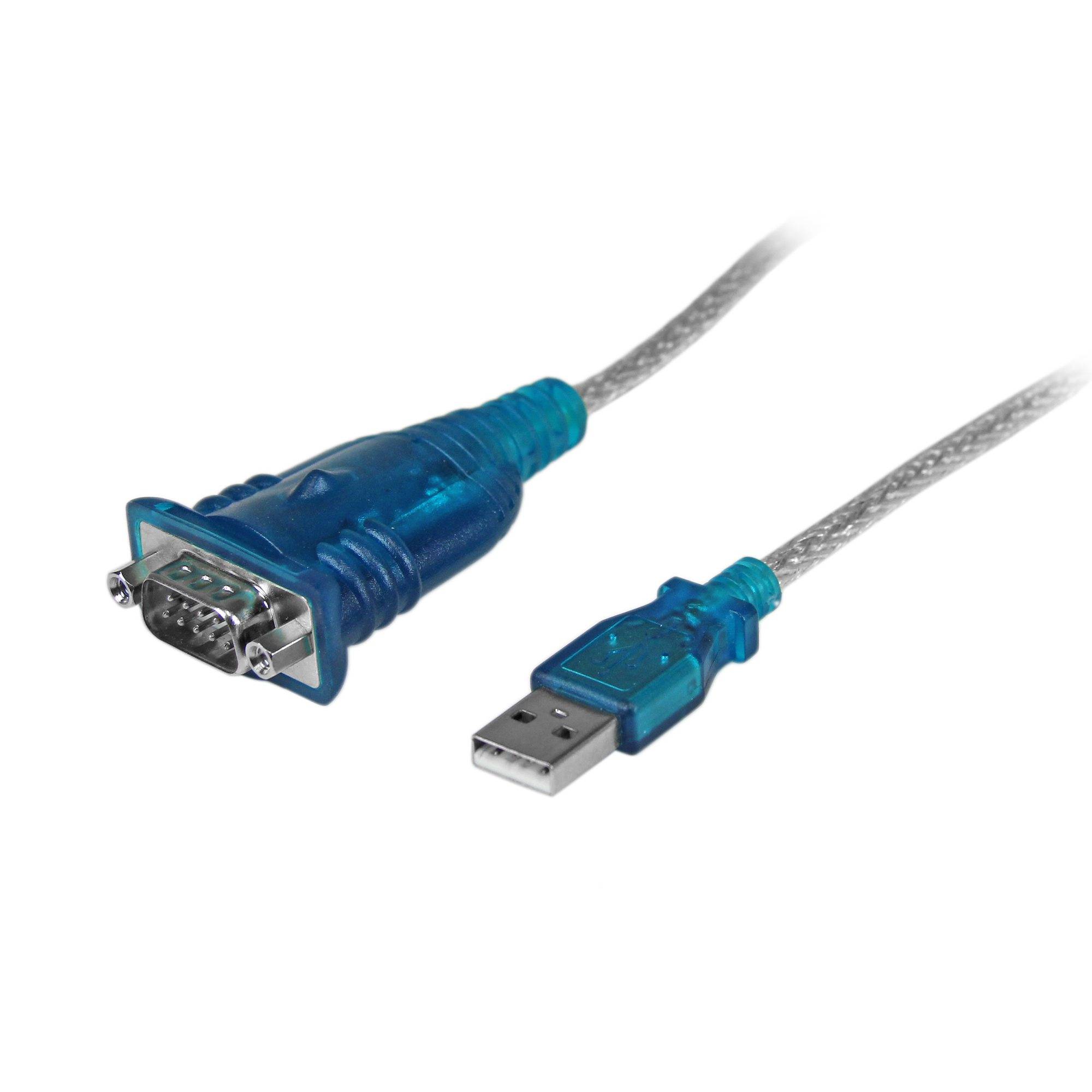 Rca Informatique - image du produit : CABLE ADAPTATEUR USB VERS SERIE DB9 RS232 - MALE VERS MALE