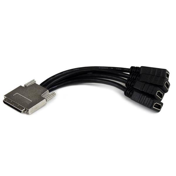 Rca Informatique - Image du produit : VHDCI TO 4 PORT HDMI GRAPHICS CARD SPLITTER ADAPTER CABLE