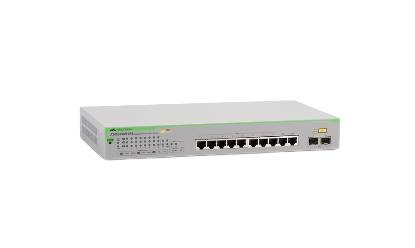 Rca Informatique - Image du produit : GIGABIT WEBSMART SWITCH 8XTPOE+ 2X SFP PORT EU POWER CORD