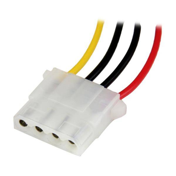 Rca Informatique - image du produit : 12IN LP4 EXTENDER CABLE - 4 PIN MOLEX POWER EXTENSION CABLE