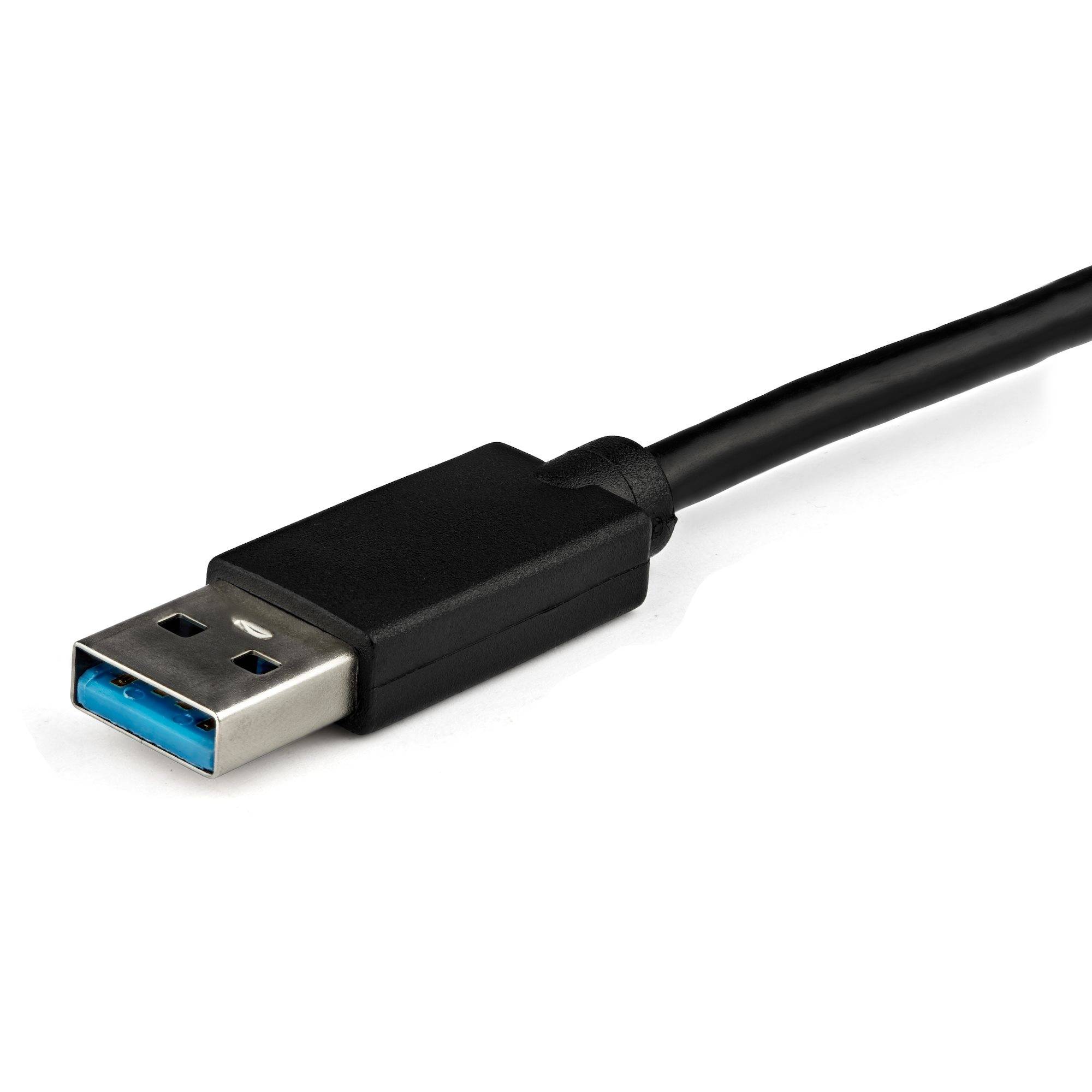 Rca Informatique - image du produit : SLIM USB 3.0 TO HDMI EXTERNAL VIDEO CARD ADAPTER 1920X1200