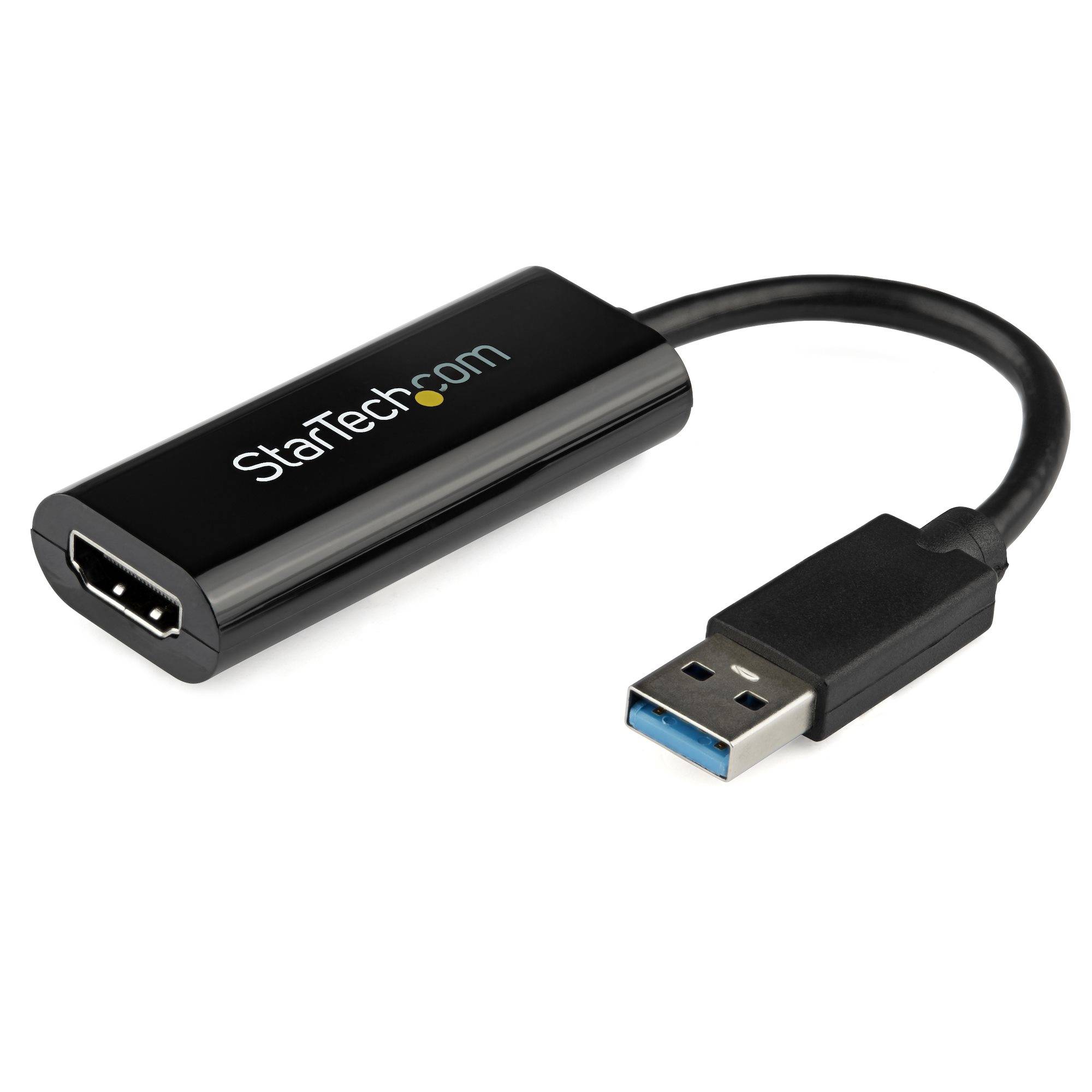 Rca Informatique - Image du produit : SLIM USB 3.0 TO HDMI EXTERNAL VIDEO CARD ADAPTER 1920X1200