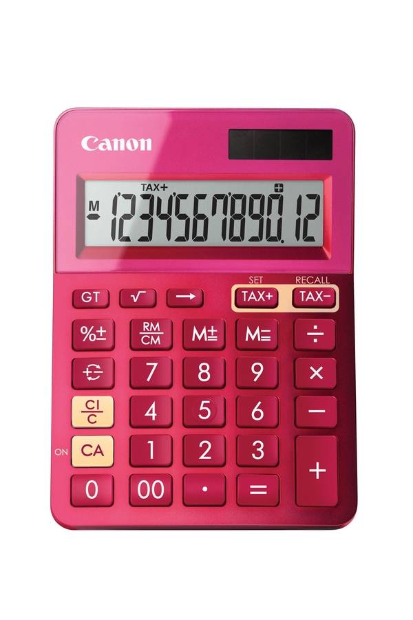 Rca Informatique - image du produit : LS-123K-METALLIC PINK CALCULATOR