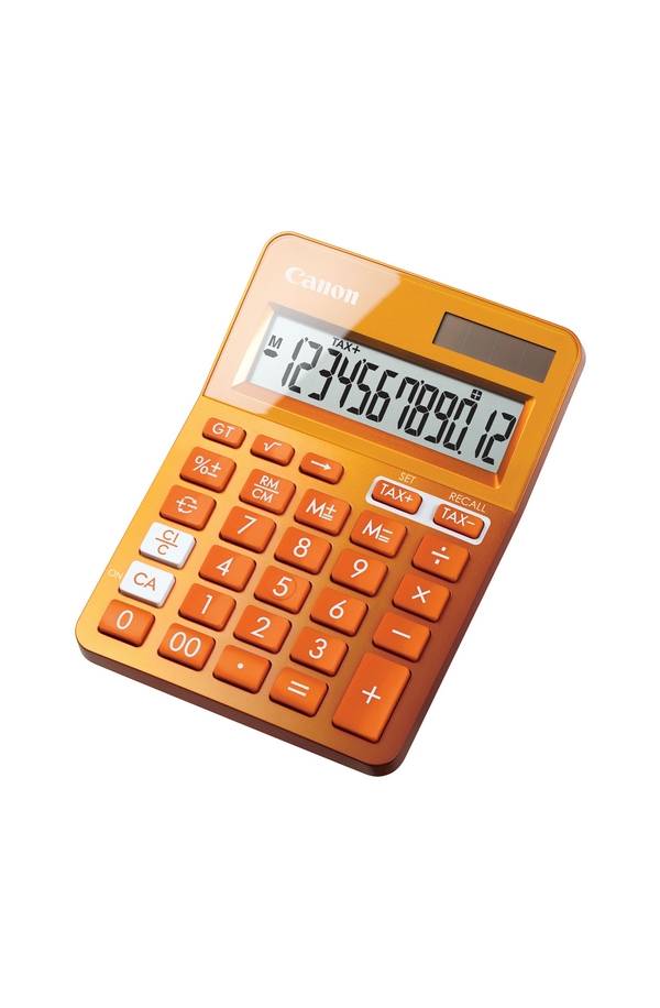 Rca Informatique - image du produit : LS-123K-METALLIC ORANGE CALCULATOR