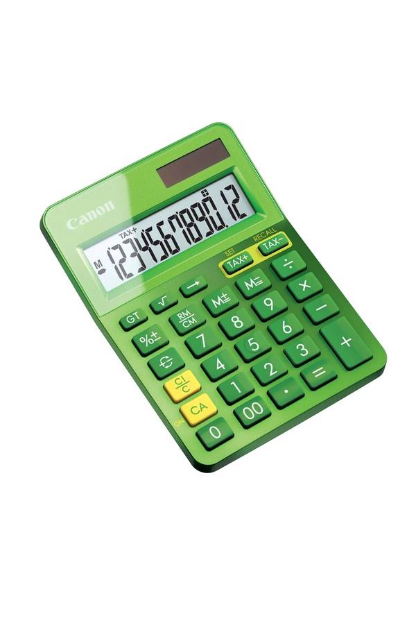 Rca Informatique - image du produit : LS-123K-METALLIC GREEN CALCULATOR