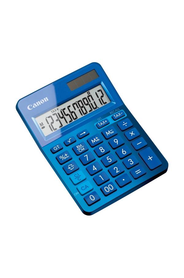 Rca Informatique - image du produit : LS-123K-METALLIC BLUE CALCULATOR