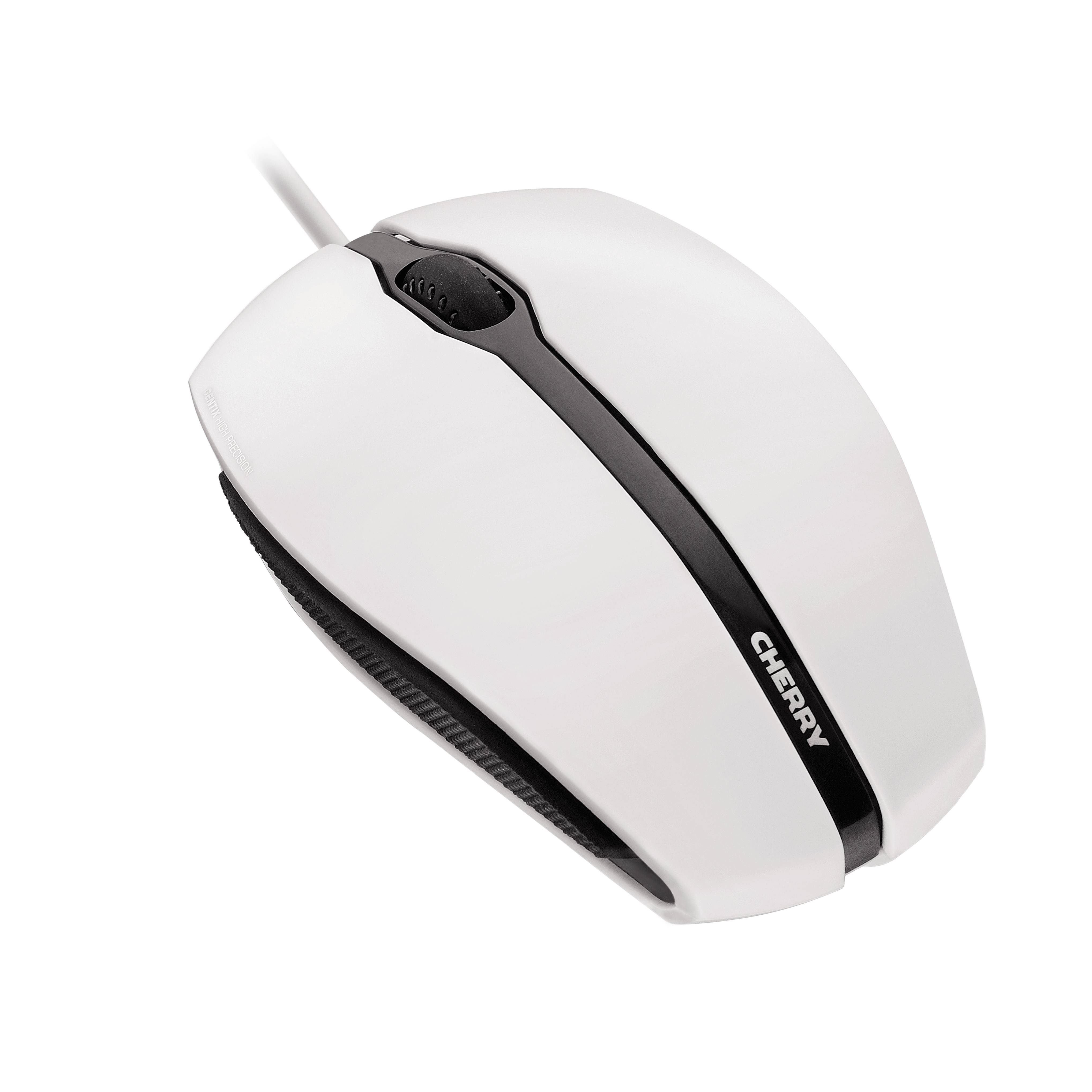 Rca Informatique - image du produit : GENTIX CORDED OPTICAL ILLUMINATED MOUSE WHITE GREY