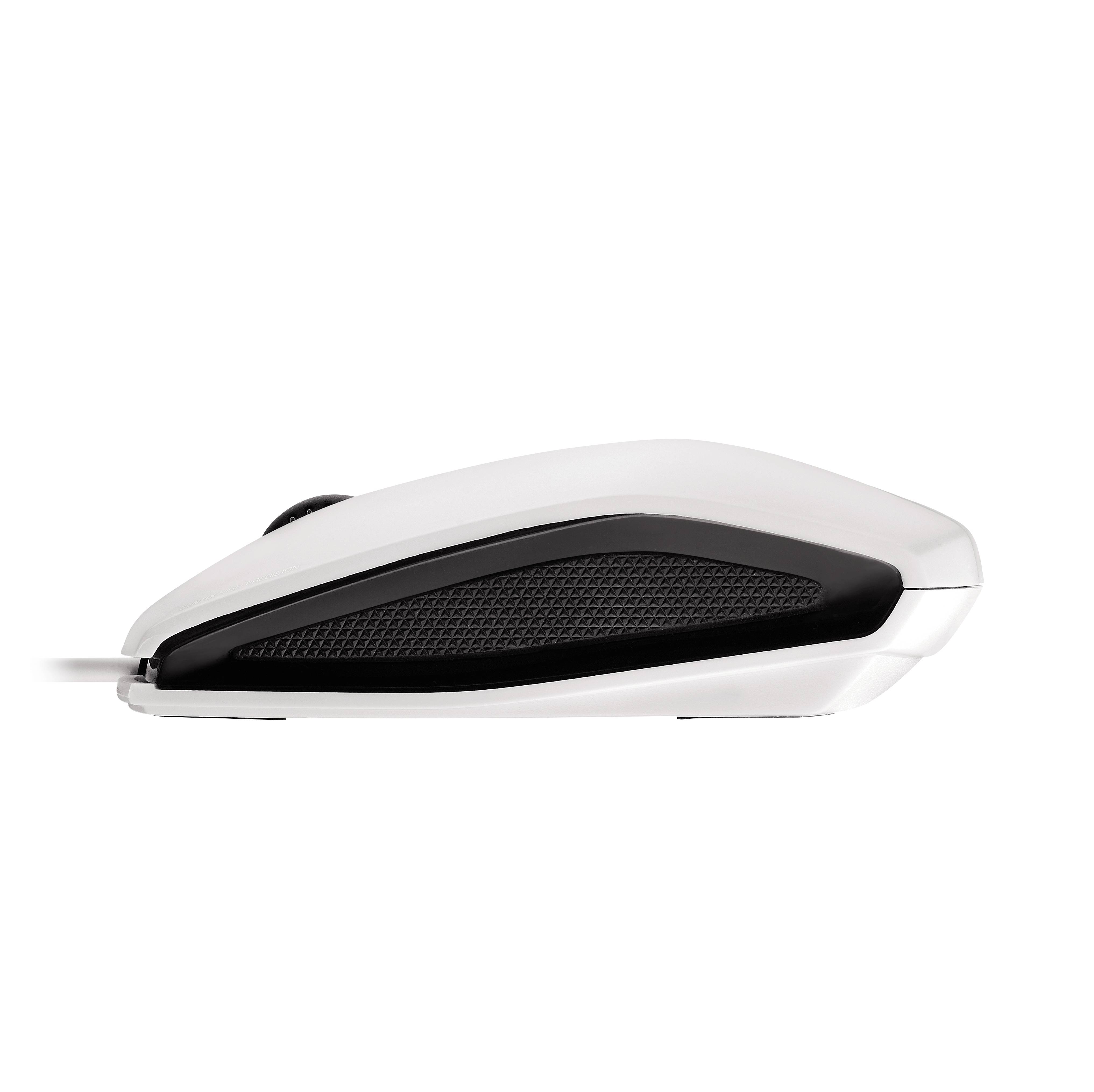 Rca Informatique - image du produit : GENTIX CORDED OPTICAL ILLUMINATED MOUSE WHITE GREY