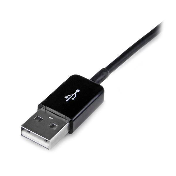 Rca Informatique - image du produit : CABLE USB POUR SAMSUNG GALAXY TAB - DONNEE / CHARGEUR 3 M