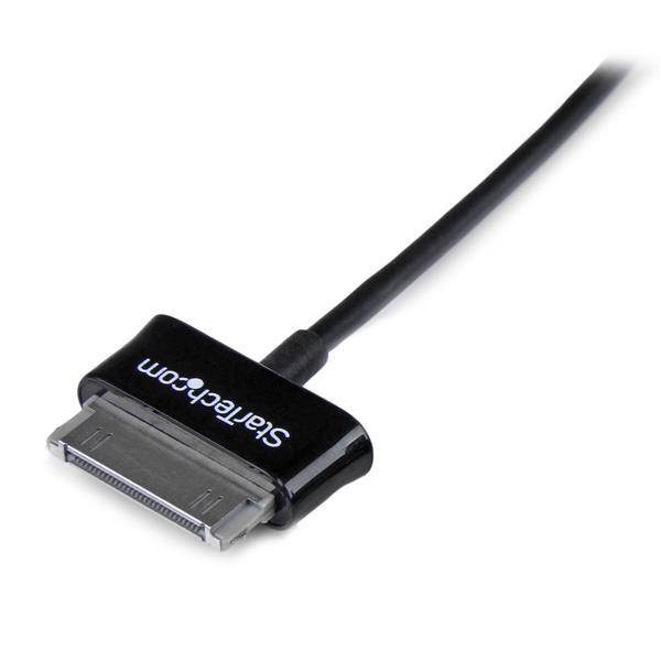 Rca Informatique - image du produit : CABLE USB POUR SAMSUNG GALAXY TAB - DONNEE / CHARGEUR 3 M