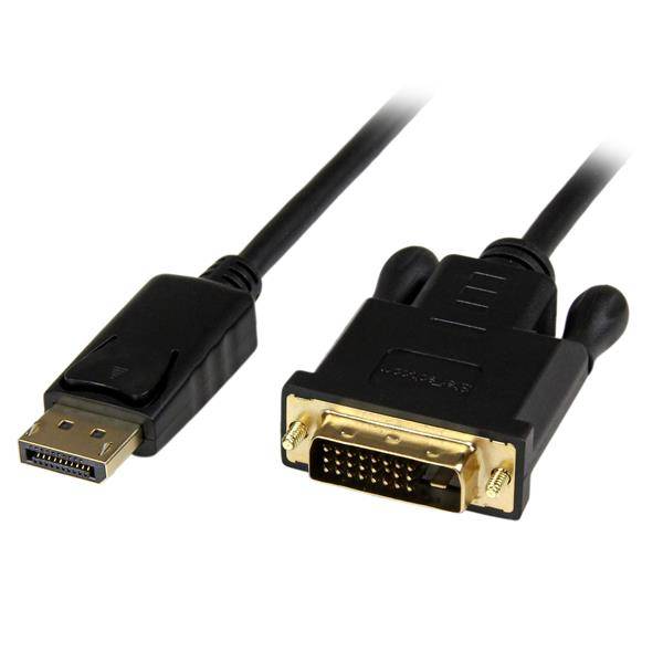 Rca Informatique - Image du produit : CABLE ADAPTATEUR DISPLAYPORT VERS DVI-D ACTIF 18 M - NOIR