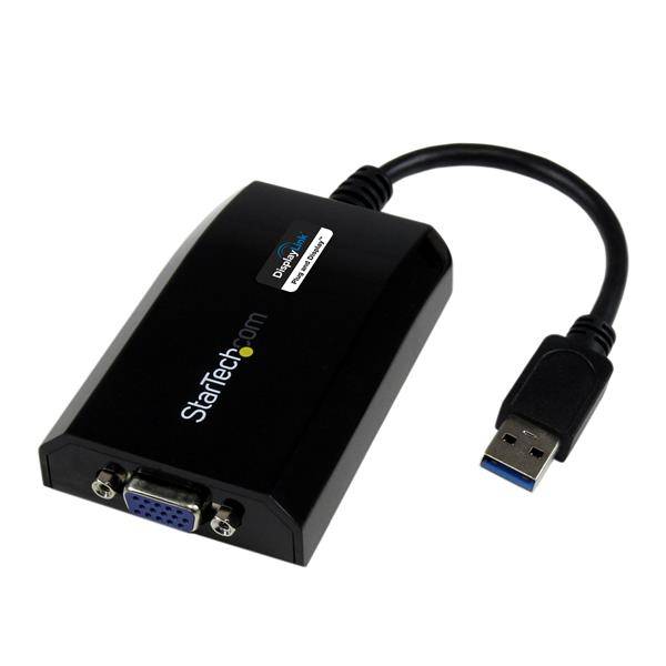 Rca Informatique - Image du produit : ADAPTATEUR VIDEO USB 3.0 VERS VGA POUR MAC ET PC - 1920X1200