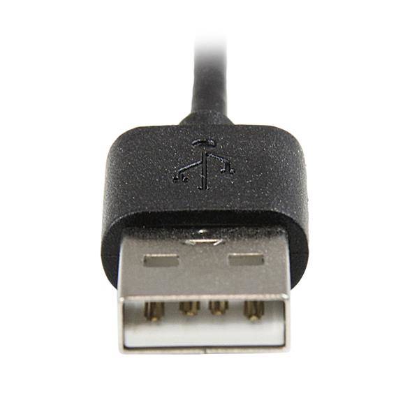 Rca Informatique - image du produit : 2M ANGLED LIGHTNING TO USB CABLE CHARGE AND SYNC 6 FT