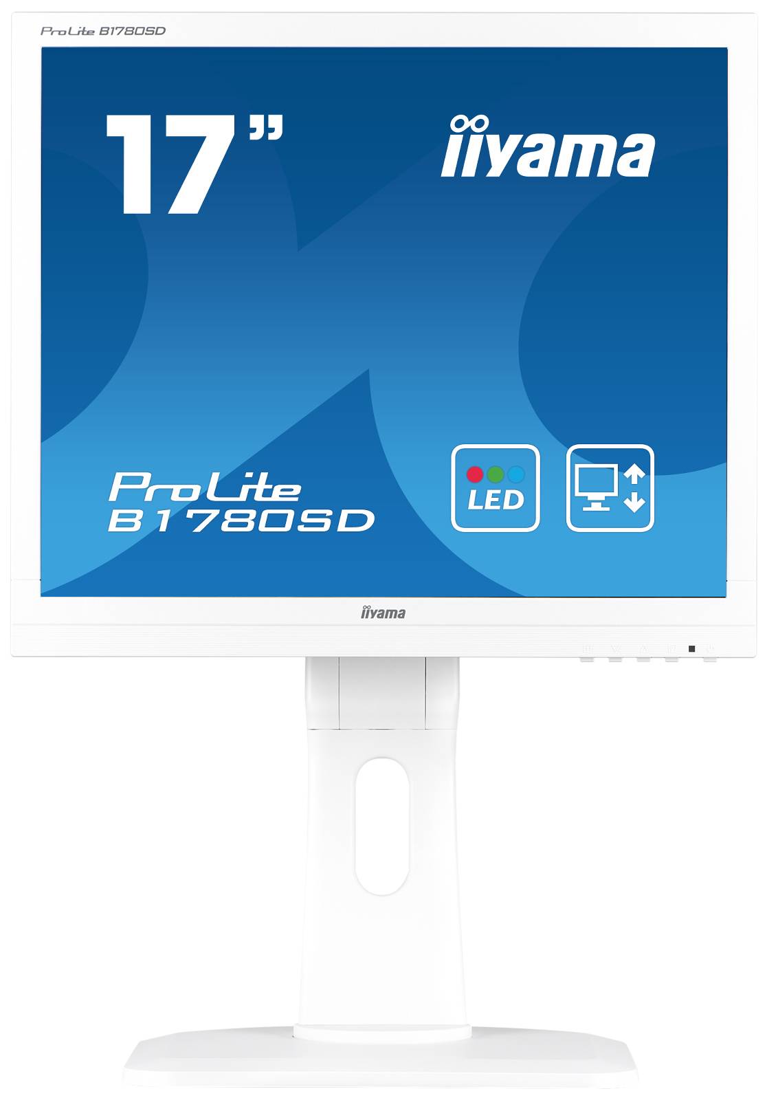 Rca Informatique - image du produit : B1780SD-W1 1000:1 VGA DVI 17IN LCD 1280 X 1024 5:4 5MS