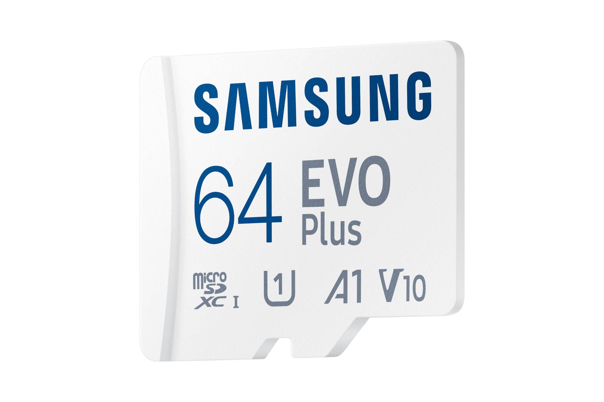 Rca Informatique - image du produit : EVO PLUS MICROSDXC UHS-I CARD WITH ADAPTER 64GB 160MB/S U1 V10