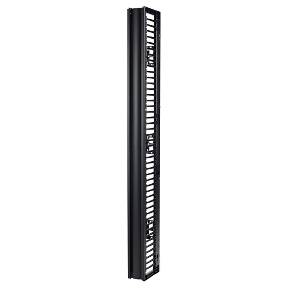 Rca Informatique - Image du produit : VERTICAL CABLE MANAGER F/ 2+4 POST RACKS SINGLE-SIDED