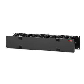 Rca Informatique - Image du produit : HORIZONTAL CABLE MANAGER DEEP SINGLE-SIDED WITH COVER IN