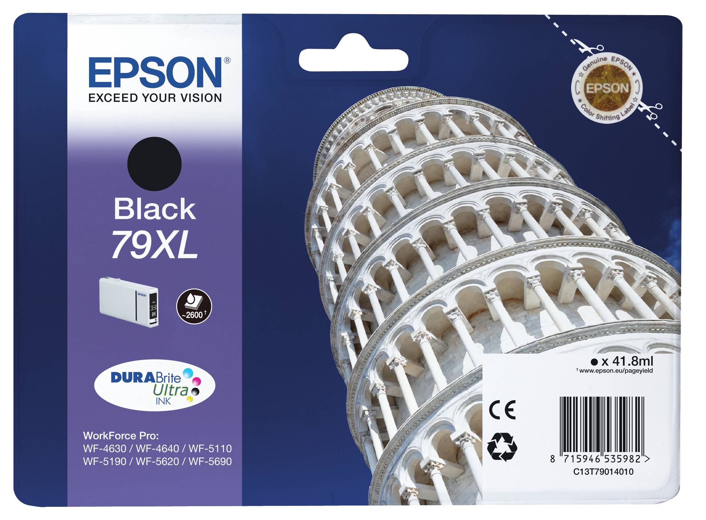 Rca Informatique - Image du produit : SINGLEPACK BLACK 79XL DURABRITE BLACK 79XL DURABRITE ULTRA INK