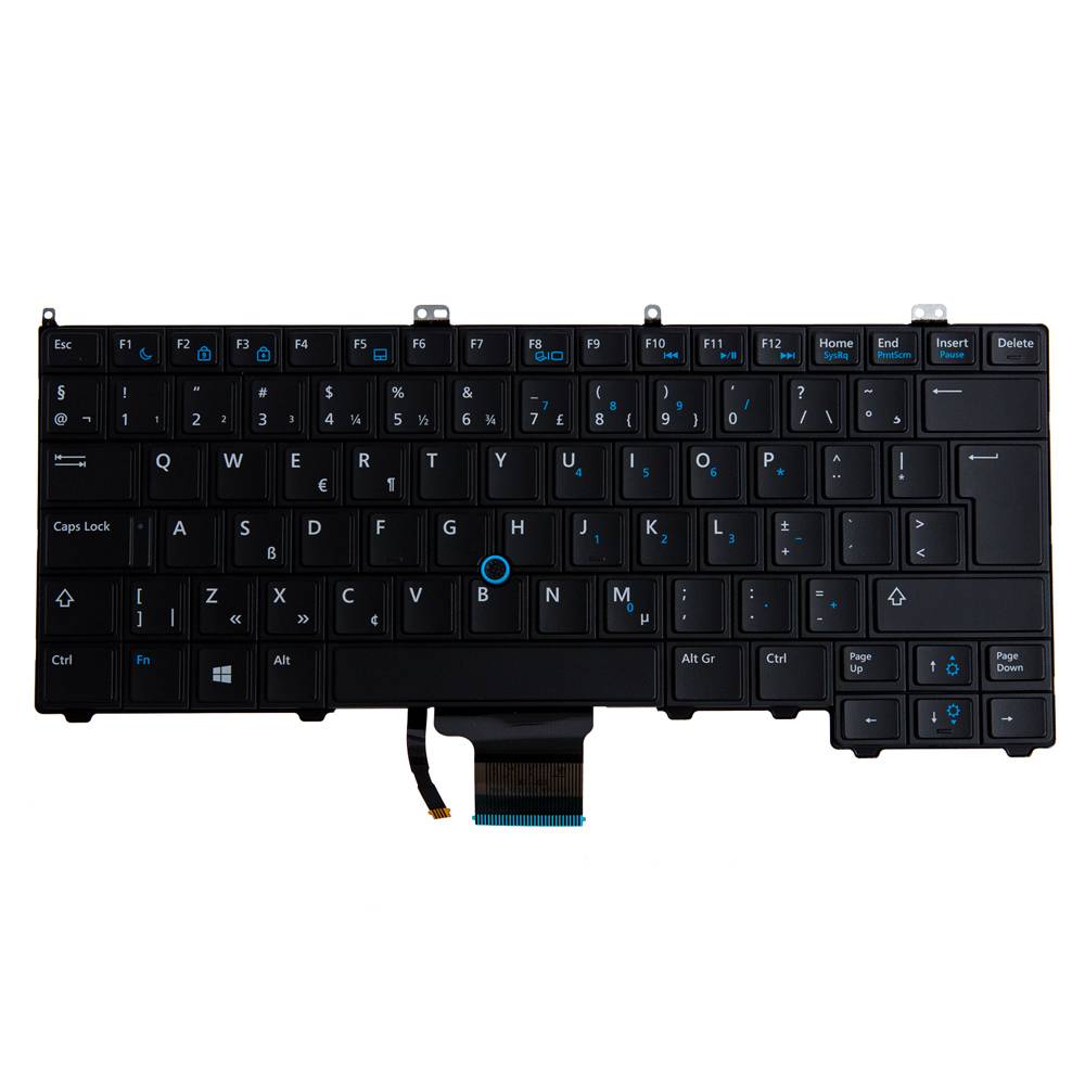 Rca Informatique - image du produit : N/B KBD - LAT E7440 DUTCH 84KEY (NON - BACKLIT)