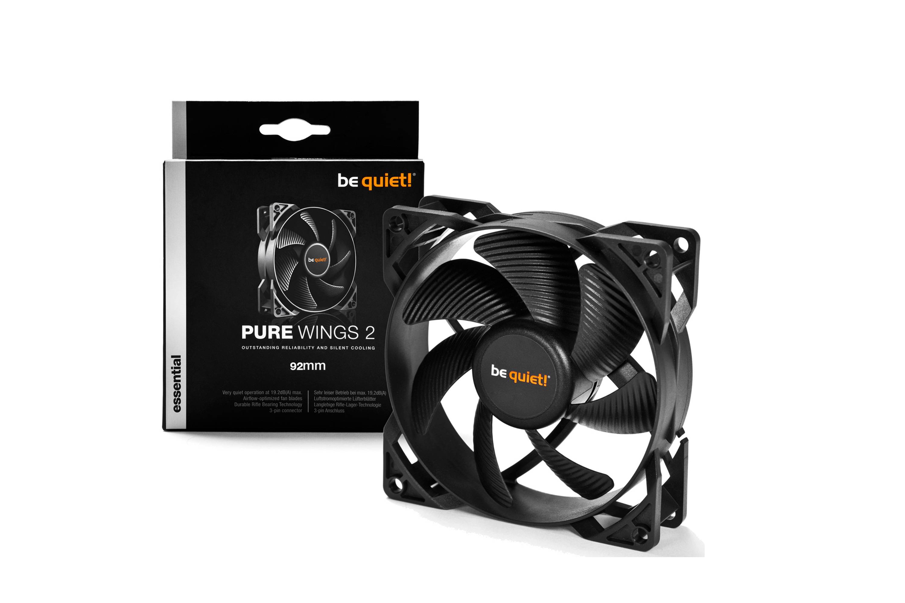 Rca Informatique - image du produit : PURE WINGS 2 92MM FAN