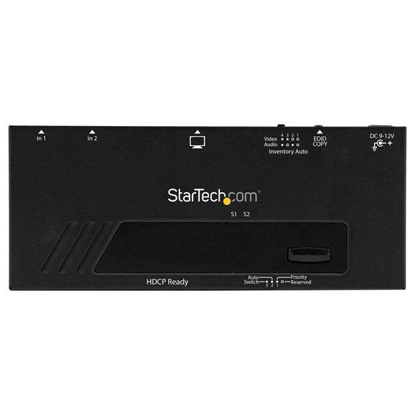 Rca Informatique - image du produit : 2PORT HDMI SWITCHER W AUTOMATIC PRIORITY PORT SELECTOR