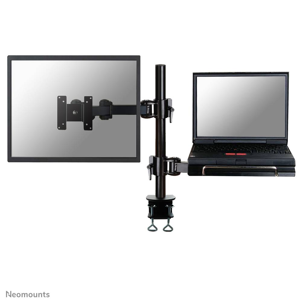 Rca Informatique - Image du produit : SCREEN 10-27IN  LAPTOP DESK MO CLMP.BK.MAX10KG.VESA75X75TO100X1