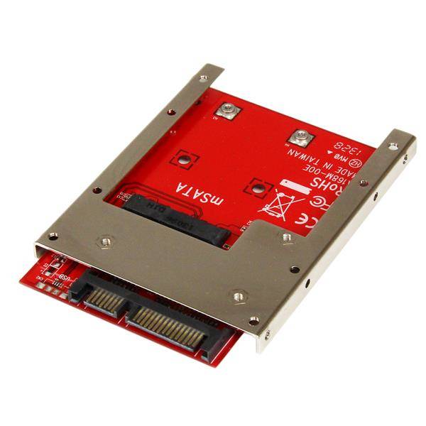 Rca Informatique - Image du produit : ADAPTER MSATA SSD SATA 25