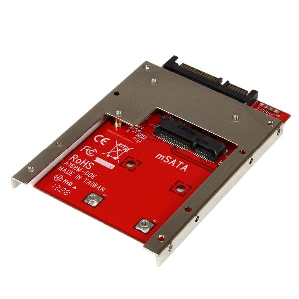 Rca Informatique - image du produit : ADAPTER MSATA SSD SATA 25