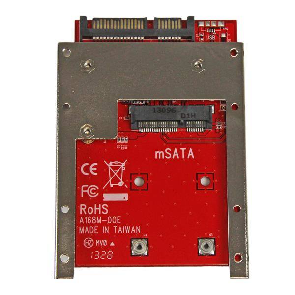 Rca Informatique - image du produit : ADAPTER MSATA SSD SATA 25