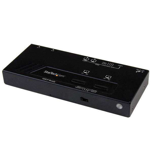 Rca Informatique - Image du produit : 2X2 HDMI MATRIX SWITCH W/ AUTO SELECTING 1080P