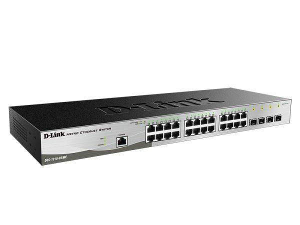 Rca Informatique - Image du produit : SMART+ L2+ 24 PORTS GIGABIT 4 PORTS SFP