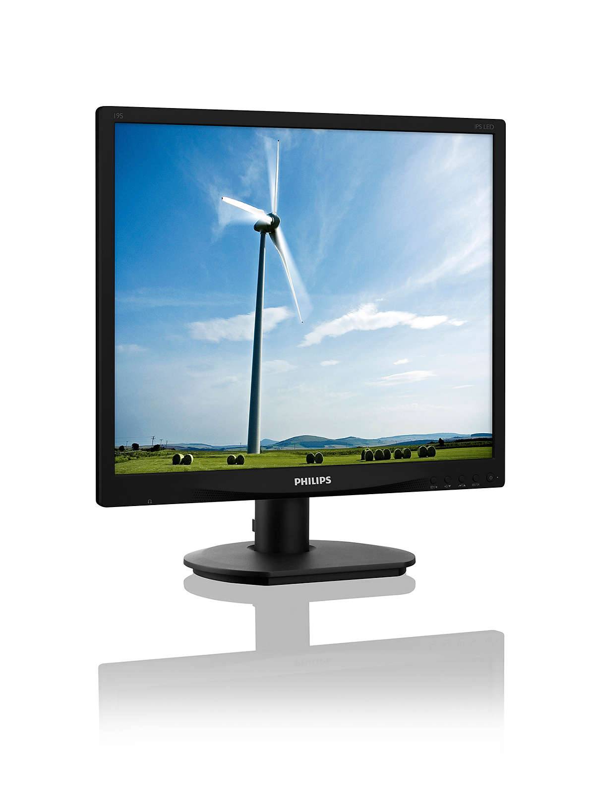 Rca Informatique - image du produit : 19S4QAB/00 19IN IPS-ADS SXGA 250CD/5MS/VGA/DVI-D