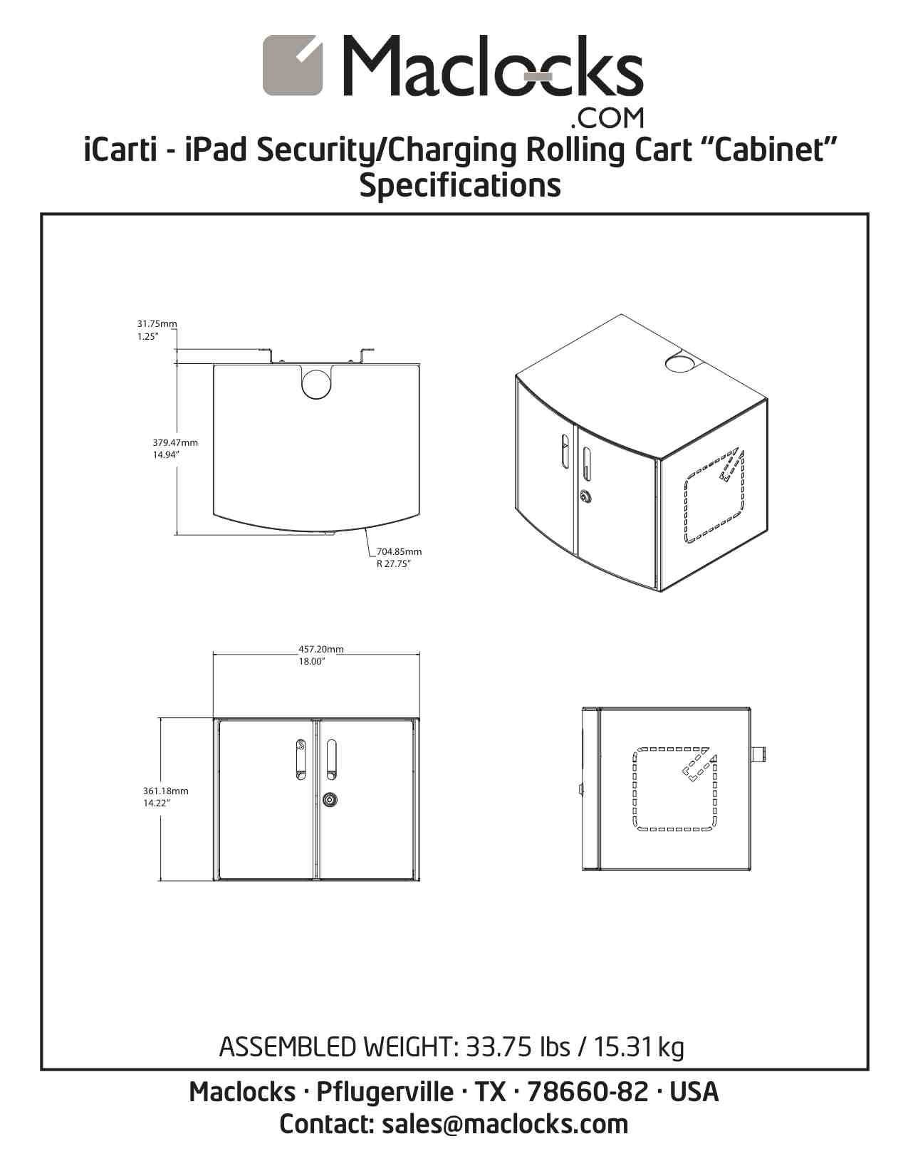 Rca Informatique - image du produit : CARTIPAD 32 DEVICES CHARGING CABINET AND CART WITH UK PLUGS