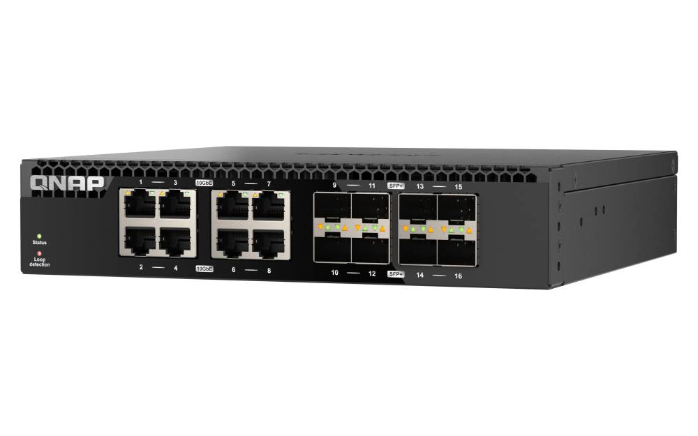 Rca Informatique - image du produit : SWITCH 8 PORT 10GBE SFP 8 PORTS 10GBE RJ45 UNMANAGED