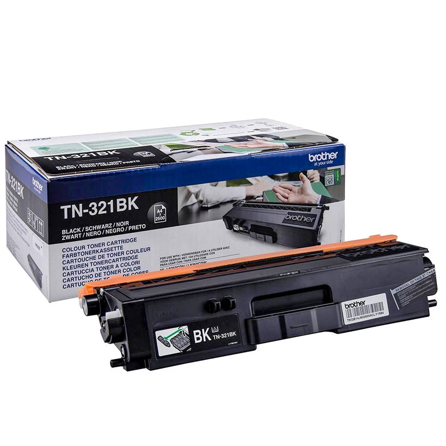 Rca Informatique - Image du produit : TN-321BK TONER CARTRIDGE BLACK F/ HL-L8250CDN 2500PGS