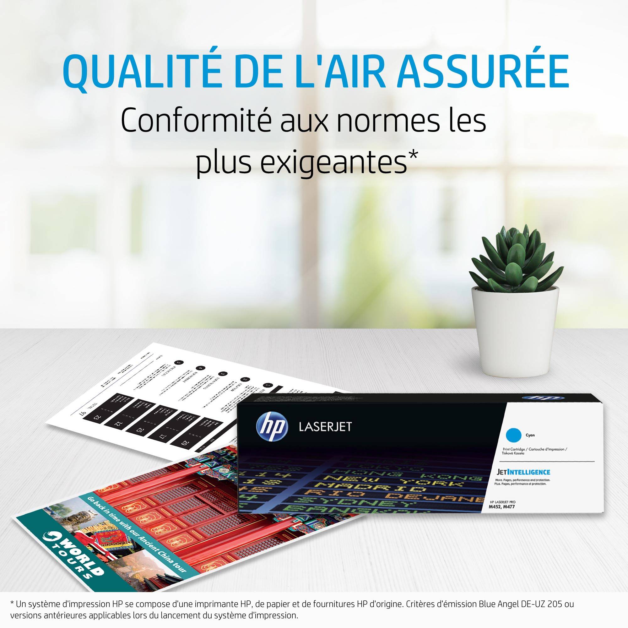 Rca Informatique - image du produit : TONER CARTRIDGE 507A CYAN LASERJET