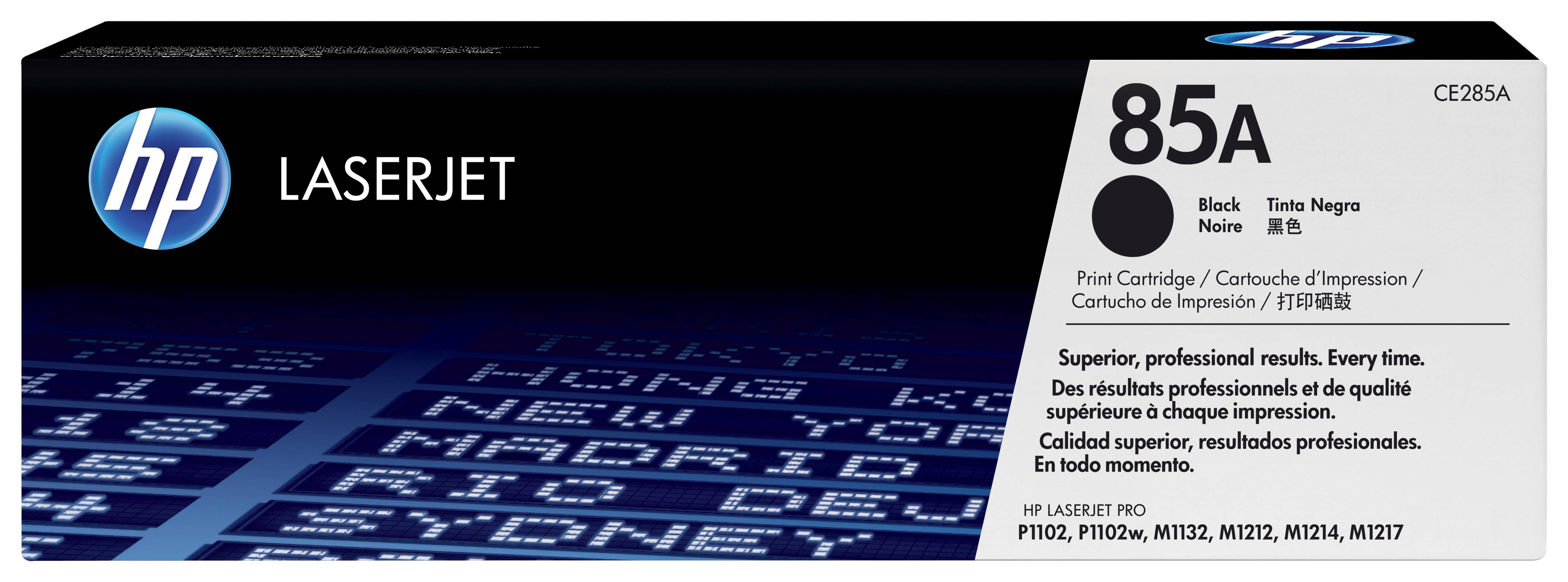 Rca Informatique - image du produit : TONER CARTRIDGE 85A BLACK FOR HP LASERJET