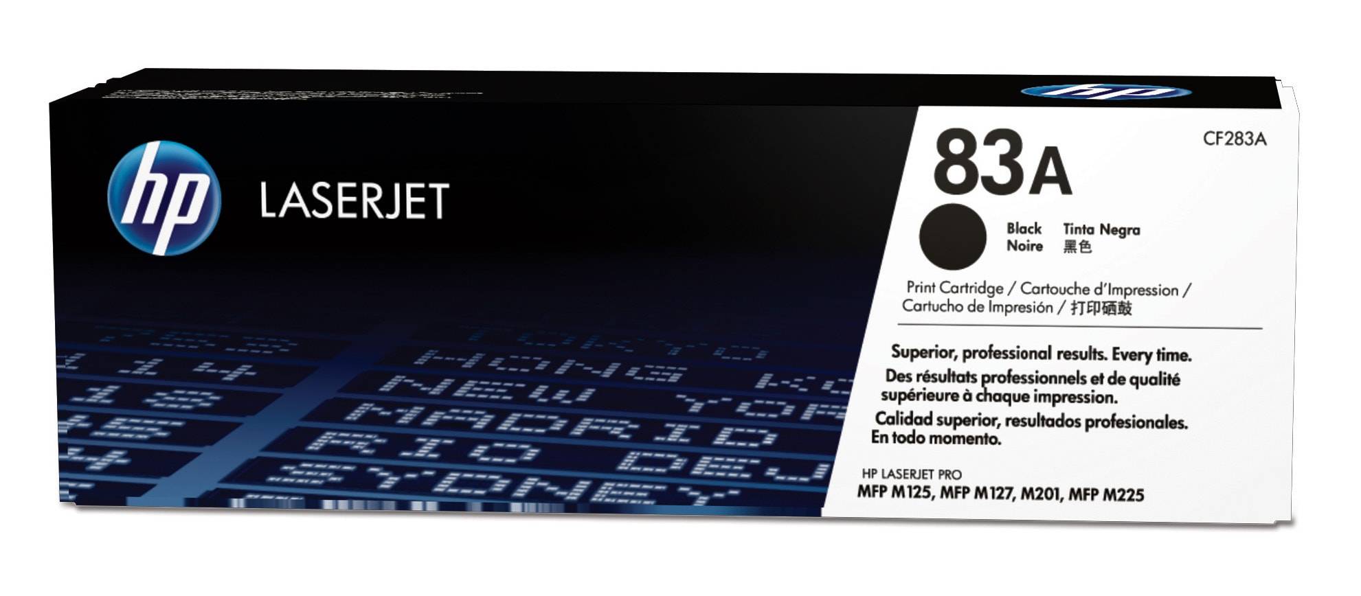 Rca Informatique - Image du produit : TONER CARTRIDGE HP 83A BLACK LASERJET