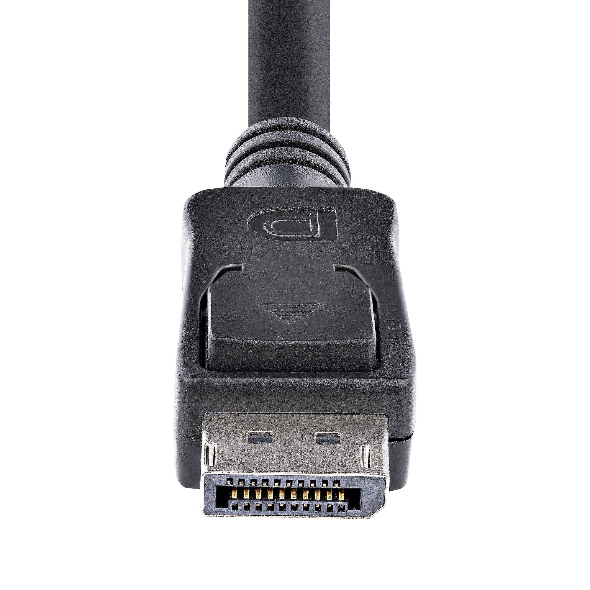 Rca Informatique - image du produit : CABLE DISPLAYPORT MALE MALE WITH LOCKING 7M