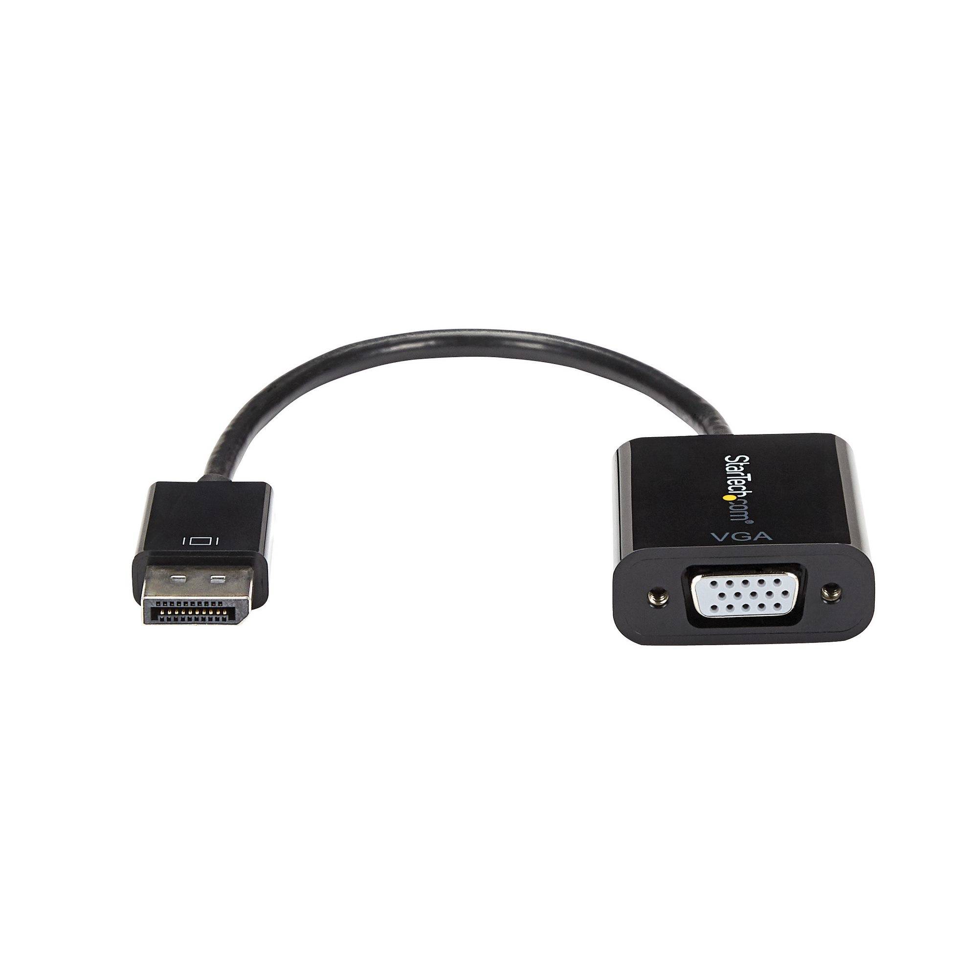 Rca Informatique - image du produit : DISPLAYPORT 1.2 TO VGA ADAPTER - DP TO VGA CONVERTER -1920X1200