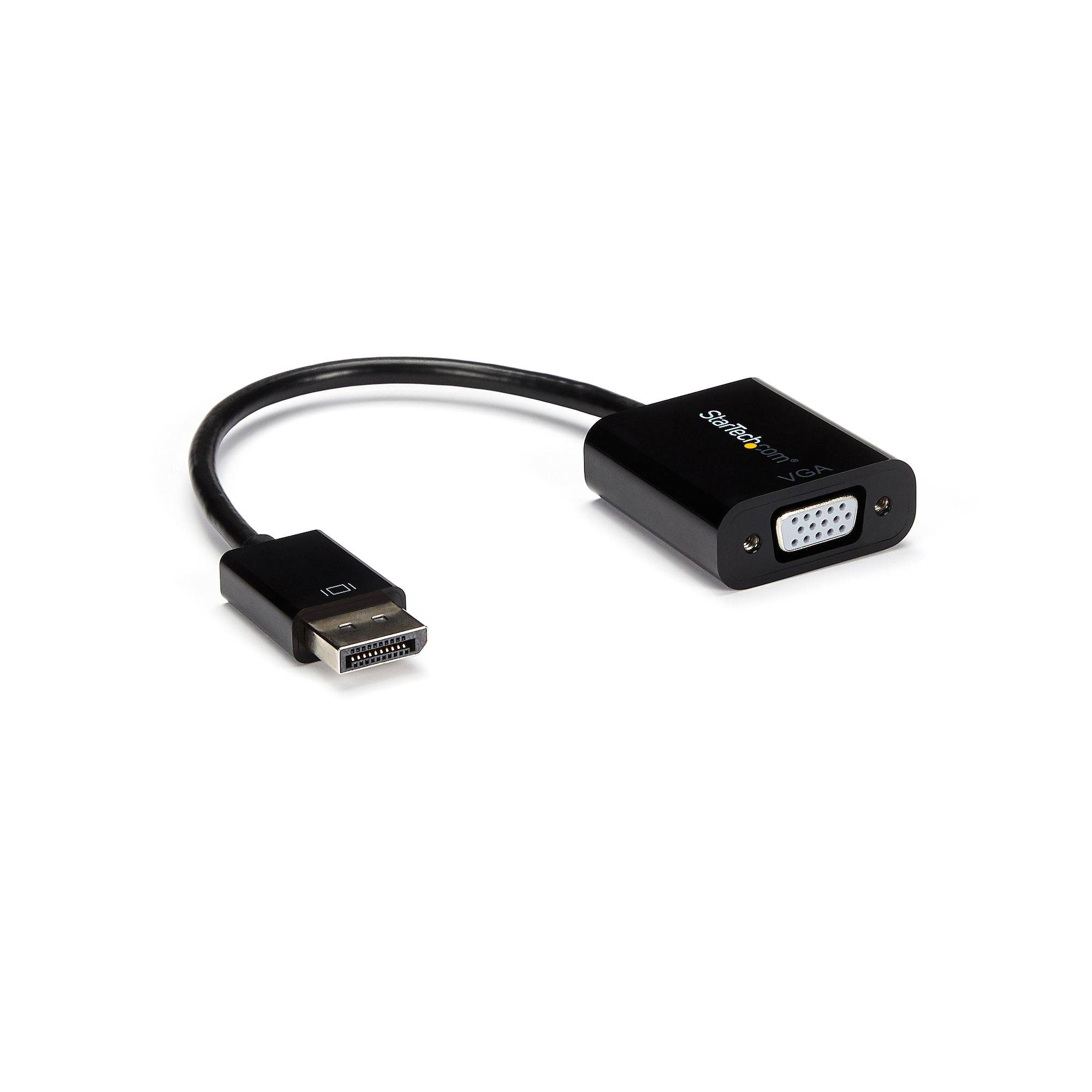 Rca Informatique - image du produit : DISPLAYPORT 1.2 TO VGA ADAPTER - DP TO VGA CONVERTER -1920X1200