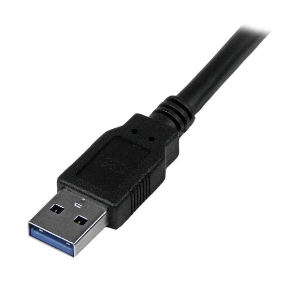 Rca Informatique - image du produit : 3M USB 3.0 A TO B CABLE - USB 3.0 CORD M/M - BLACK