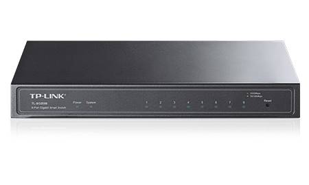 Rca Informatique - Image du produit : TL-SG2008 8-PORT PURE-GIGABIT SMART SWITCH