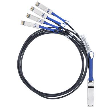 Rca Informatique - image du produit : 40GBASE ACTIVE OPTICAL QSFP TO 4SFP BREAKOUT CABLE 7M