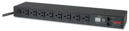 Rca Informatique - image du produit : RACK PDU METERED 1U 15A 100/120V/ (8) 5