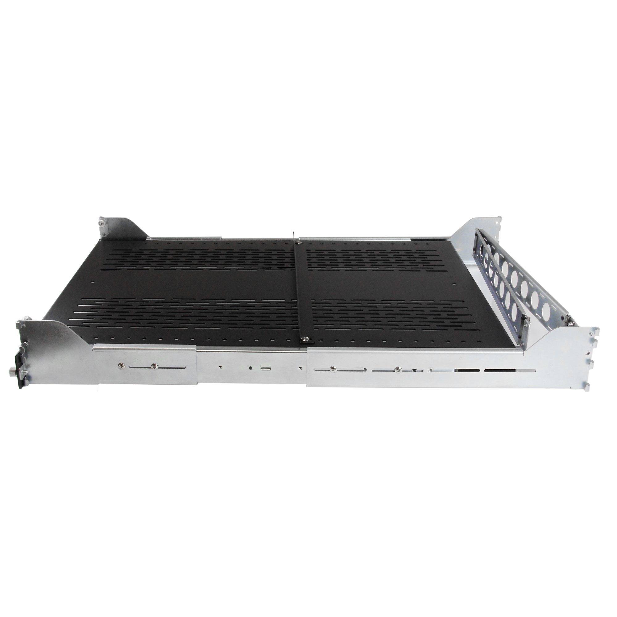 Rca Informatique - image du produit : ESTANTE VENTILADO DESLIZANTE 2U AJUSTABLE PARA RACK 22.7KG