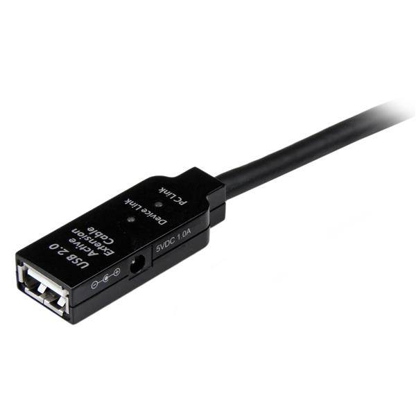 Rca Informatique - image du produit : 5M USB 2.0 ACTIVE REPEATER EXTENDER - MALE TO FEMALE 15FT