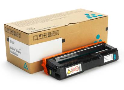 Rca Informatique - Image du produit : PRINT CARTRIDGE CYAN SP C252HE 6K CYAN TONER F. SP C252XX