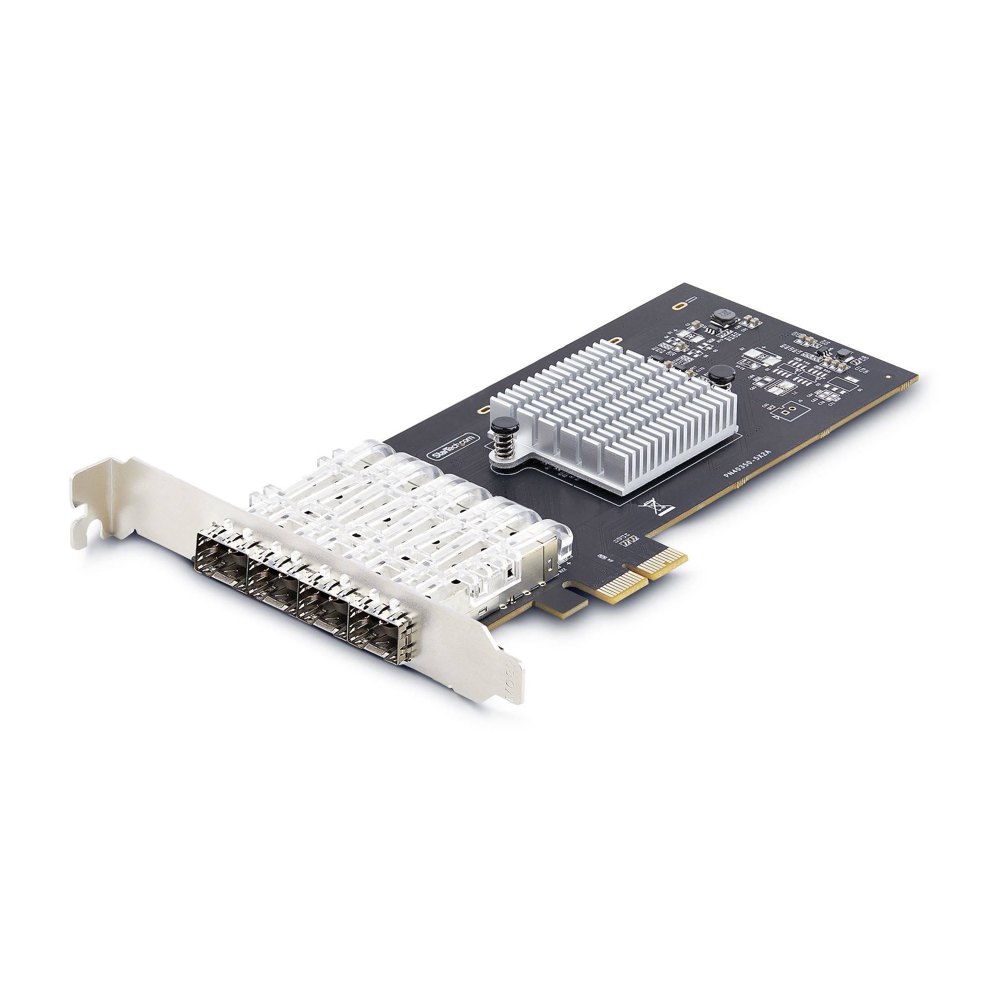 Rca Informatique - image du produit : 4-PORT GBE SFP NETWORK CARD - FIBER OPTIC GIGABIT NIC/CONTROLL