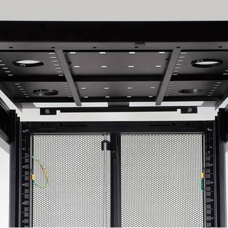 Rca Informatique - image du produit : 42U RACK ENCLOSURE CABINET